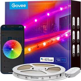 LED pásik Govee WiFi RGBIC Smart PRO, 5m - extra odolný 
