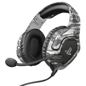 Headset Trust GXT 488 Forze-G Sony PS4 Licensed sivý

