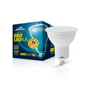 LED žiarovka ETA EKO LEDka bodová 7W, GU10, teplá biela 

