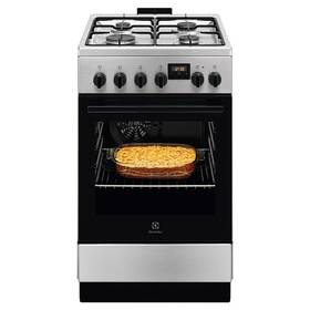Kombinovaný sporák Electrolux LKK540232X nerez - s kozmetickou chybou - 12 mesiacov záruka