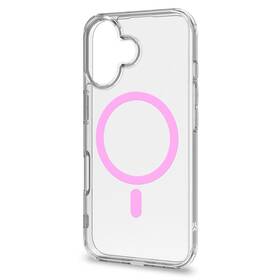 Kryt na mobil Celly Gelskinmag na Apple iPhone 16 ružový/priehľadný

