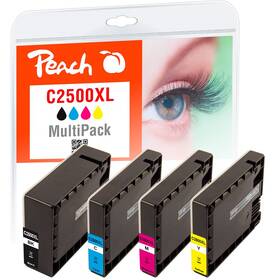 Cartridge Peach Canon PGI-2500XL, MultiPack, 1x76, 3x23 ml - CMYK 

