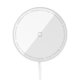 Bezdrôtová nabíjačka Baseus Simple Mini3, 15W, USB-C biela

