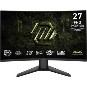 Herný monitor MSI MAG 274CF X24 čierny


