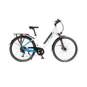 Elektrobicykel Olpran Viola Low 28"  18" biele/modré

