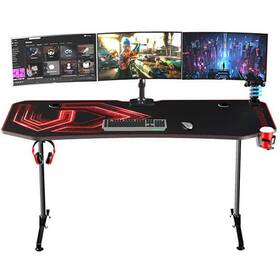 Herný stôl ULTRADESK FRAG XXL RED 
