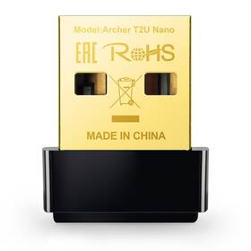 Wi-Fi adaptér TP-Link Archer T2U Nano čierny

