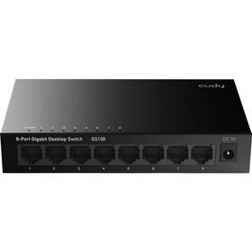 Switch Cudy GS108 čierna farba
