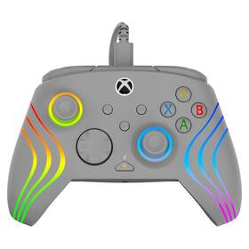 Gamepad Turtle Beach Afterglow Wave RGB - XBOX Series X/S, XBOX One, PC sivý

