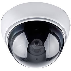 Maketa zabezpečovacej kamery Solight 1D41, na strop, LED dióda, 3x AA 

