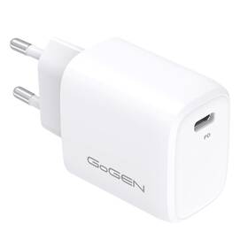 Nabíjačka do siete GoGEN ACHPD 120, 1x USB-C PD 20W biela

