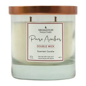 Vonná sviečka Aromatium PREMIUM PURE AMBER 

