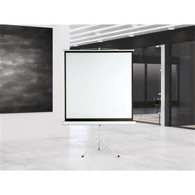 Plátno Aveli stativ 130x130 cm 72" biele

