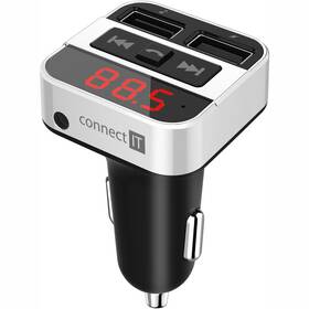 FM Transmitter Connect IT InCarz CCC-8800 strieborný

