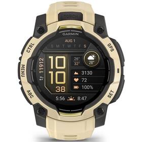 Inteligentné hodinky Garmin Instinct 3 - 45 mm AMOLED krémové

