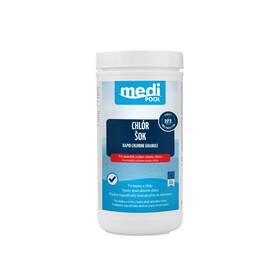 Bazénová chémia mediPOOL Rapid CHLÓR ŠOK 1,0 kg 

