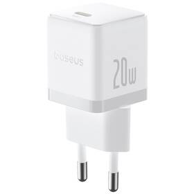 Nabíjačka do siete Baseus Palm 20W USB-C PD QC 3.0 biela

