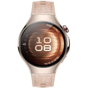 Inteligentné hodinky Huawei Watch 5 42 mm LTE - Gold + Beige Strap 

