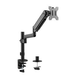 Držiak Gembird MA-DA1P-01, pre monitor, naklápacie, pre uhlopriečky 17"-32”, nosnosť 9kg čierny

