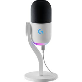 Mikrofón Logitech Yeti GX RGB s LIGHTSYNC biely

