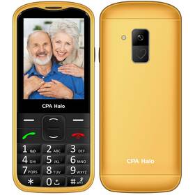 Mobilný telefón CPA Halo 28 Senior zlatý

