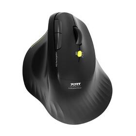 Myš PORT CONNECT Ergo Soft čierna

