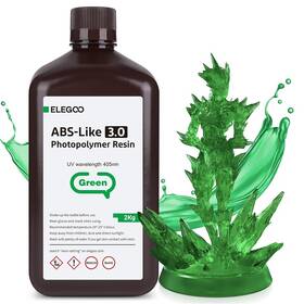 UV resin Elegoo ABS-like V3.0 2kg zelený

