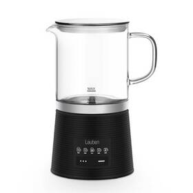 Automatický speňovač mlieka Lauben Glass Milk Frother 600BG čierny/sklo

