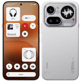 Mobilný telefón Nothing Phone (4a) Pro 5G 12 GB / 256 GB strieborný

