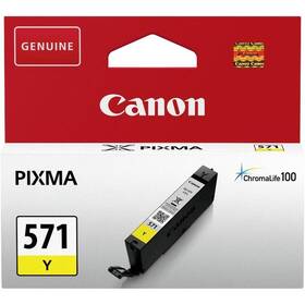 Cartridge Canon CLI-571Y, 161 strán žltá

