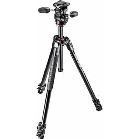 Statív Manfrotto 290 Xtra s 3-cestnou hlavou čierny/hliník

