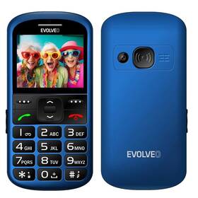 Mobilný telefón Evolveo EasyPhone XS modrý

