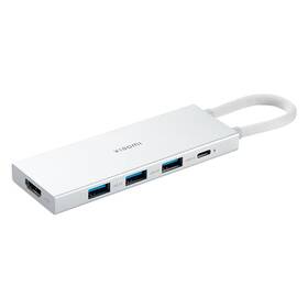 USB Hub Xiaomi 5-in-1 Type-C biely

