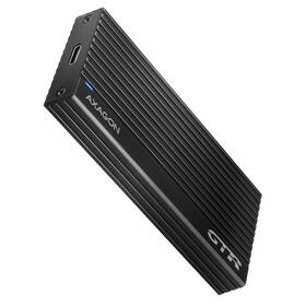 Externý rámček Axagon THIN RIB box, USB-C 3.2 Gen 2 - M.2 NVMe SSD čierny

