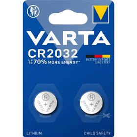 Batéria lítiová Varta CR2032, blister 2ks 

