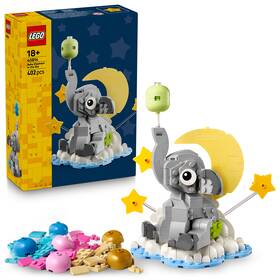 Stavebnica LEGO® Iconic 40814 Slonie mláďa na oblohe 

