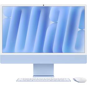 PC all in-one Apple 24" M6 12×CPU 12×GPU, 16 GB, 512 GB - modrý SK 

