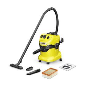 Viacúčelový vysávač Kärcher WD 4 P V-20/5/22 žltý

