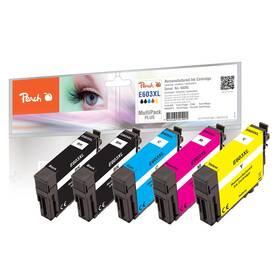 Cartridge Peach Epson 603XL, T03A1, T03A6, Multipack Plus, 2x 11, 3x 6 ml - CMYK 

