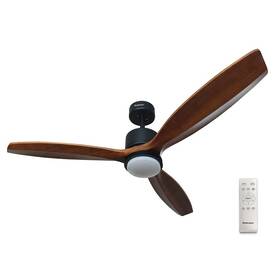 Ventilátor stropný Rohnson R-8160 čierny/hnedý

