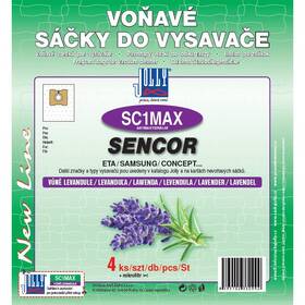 Vrecká pre vysávače Jolly MAX SC 1 lavender perfume (4 ks) 

