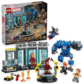 Stavebnica LEGO® ǀ Marvel 76315 Iron Man a jeho laboratórium: Sieň brnenia 

