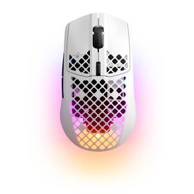 Myš SteelSeries Aerox 3 Wireless (2022) biela farba
