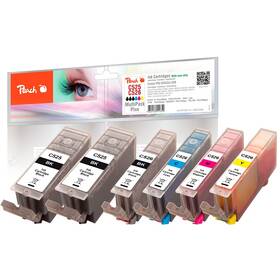 Cartridge Peach Canon PGI-525/CLI-526 MultiPack Plus, 2x19, 4x10 ml - CMYK 

