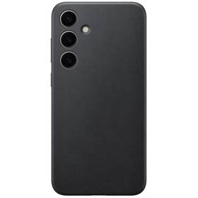 Kryt na mobil Samsung Vegan Leather na Galaxy S24+ čierny

