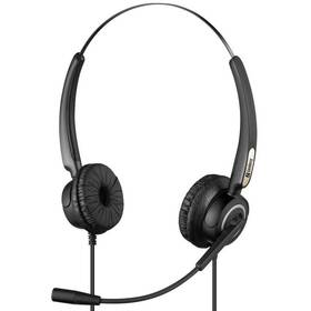 Headset Sandberg USB Pro Stereo čierny

