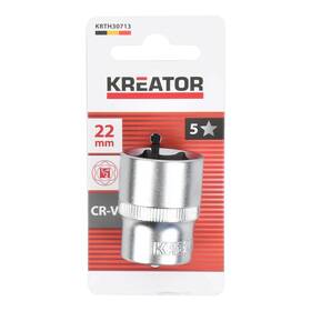 Nástrčná hlavica Kreator KRTH30713 1/2" 22mm 

