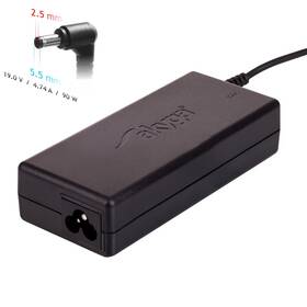 Sieťový adaptér Akyga pre notebook 19V/4.74A/90W 5.5x2.5mm pre Asus/Toshiba/HP/Lenovo 

