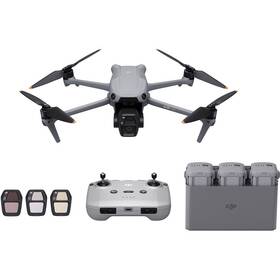 Dron DJI Air 3S Fly More Combo (RC-N3) sivý

