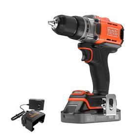Aku vŕtačka Black-Decker BCD382D1XC-QW (s batériou) 

